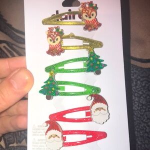 🎄🎅🆕Claire’s Christmas Hair Clips!!BNIP!SO!❄️☃️🎅🎄